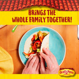 Old El Paso flour tortillas 326g pack, imported from the UK