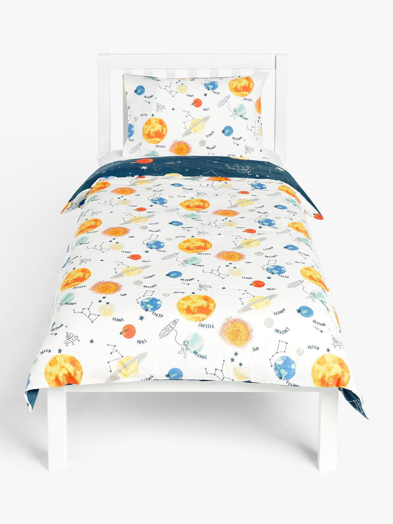 John Lewis duvet cover glow in the dark single (British brand)