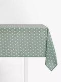 John Lewis wipe clean spot print tablecloth 180x140cm, imported from the UK