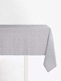 John Lewis geometric print pale grey tablecloth 180x140cm, imported from the UK