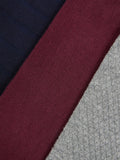 John Lewis cotton textured socks pack of 3 multi - British product