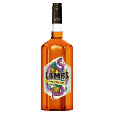 Lamb's pineapple rum spirit drink 100cl, UK version