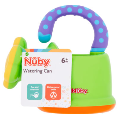 Nuby Watering Can 6m+ bath toy, imported from the UK
