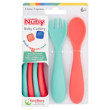 Nuby baby cutlery set for 6+ months, imported from the UK