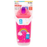 Nuby Boogie toddler cup with light-up straw, UK version