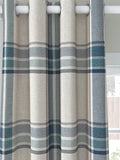 John Lewis Afton check weave thermal curtains 167x137cm (British brand)