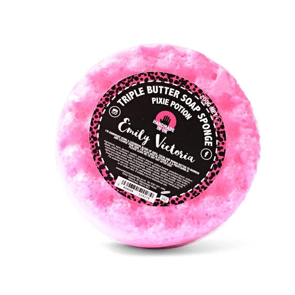 Emily Victoria Triple Butter Soap Sponge Pixie Potion - British product