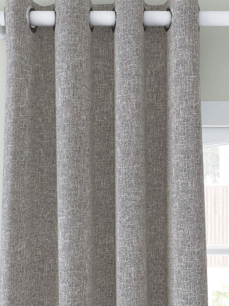 John Lewis boucle blackout curtains 182cm drop (British brand)
