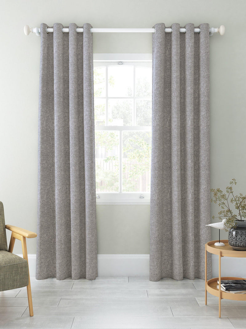 John Lewis boucle blackout curtains 182cm drop (British brand)