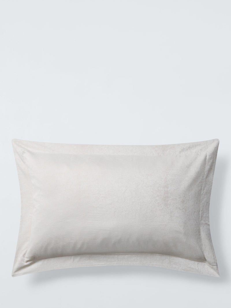 John Lewis Amie Luxe pure cotton jacquard pillowcase Standard - British product