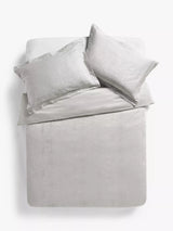 John Lewis John Lewis Amie Luxe Pure Cotton Woven Jacquard Bedding Standard Pillowcase- Buy online at McGrocer