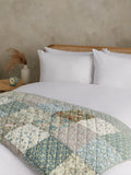 John Lewis Tilly quilt in blue super king size, UK version