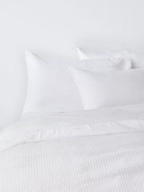 John Lewis John Lewis Stripe Waffle Cotton Bedding Double- Buy online at McGrocer