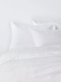 John Lewis stripe waffle cotton bedding, imported from the UK