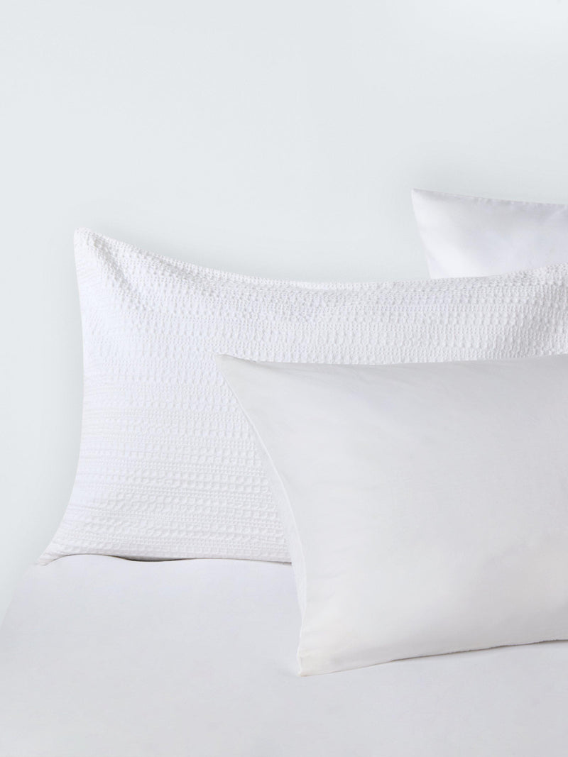 John Lewis stripe waffle cotton bedding, imported from the UK