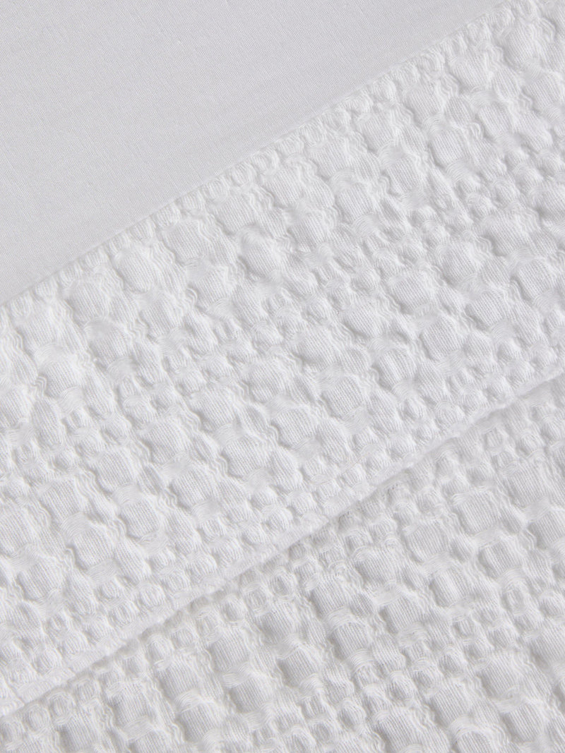 John Lewis stripe waffle cotton bedding, imported from the UK