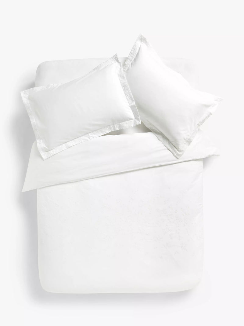 John Lewis Amelia embroidered sateen duvet cover set - British product