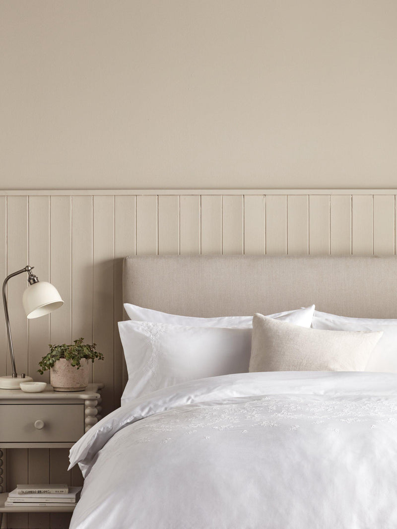 John Lewis Amelia embroidered sateen duvet cover set - British product