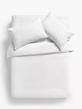 John Lewis John Lewis Mini Waffle Bedding Standard Pillowcase- Buy online at McGrocer