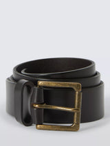 John Lewis John Lewis 35mm Roller Buckle Leather Belt- Buy online at McGrocer
