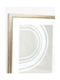 John Lewis ribbed poster frame with champagne finish imported from the UK