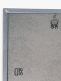 John Lewis ribbed poster frame with champagne finish imported from the UK