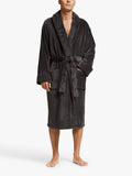 John Lewis sheared fleece robe with pockets and adjustable belt, UK version