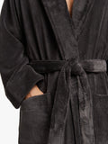 John Lewis sheared fleece robe with pockets and adjustable belt, UK version