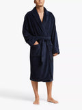 John Lewis sheared fleece robe with pockets and adjustable belt, UK version