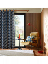 John Lewis Orla Kiely Linear Stem Pair Lined Eyelet Curtains- Buy online at McGrocer