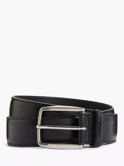 John Lewis John Lewis Made in Italy 35mm Stitched Leather Belt- Buy online at McGrocer