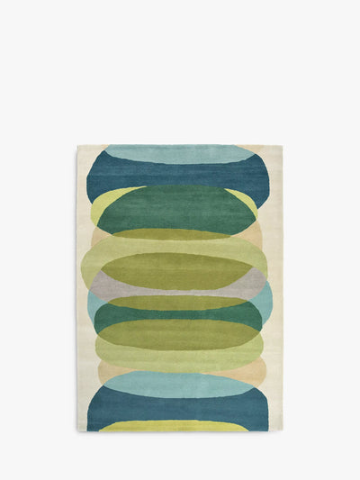 John Lewis Harlequin Elliptic Spot Wool Rug 240 x 170cm- Buy online at McGrocer