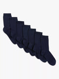 John Lewis Kids' Cotton Rich Socks Pack of 7
