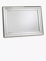 John Lewis Gallery Direct Roswell Rectangular Bevelled Glass Wall Mirror- Buy online at McGrocer