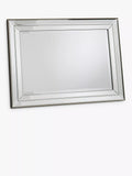 Gallery Direct Roswell bevelled glass wall mirror 100x80cm, UK version