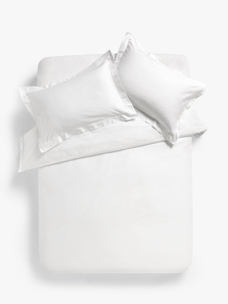 John Lewis 600 thread count stitch trim bedding, UK version