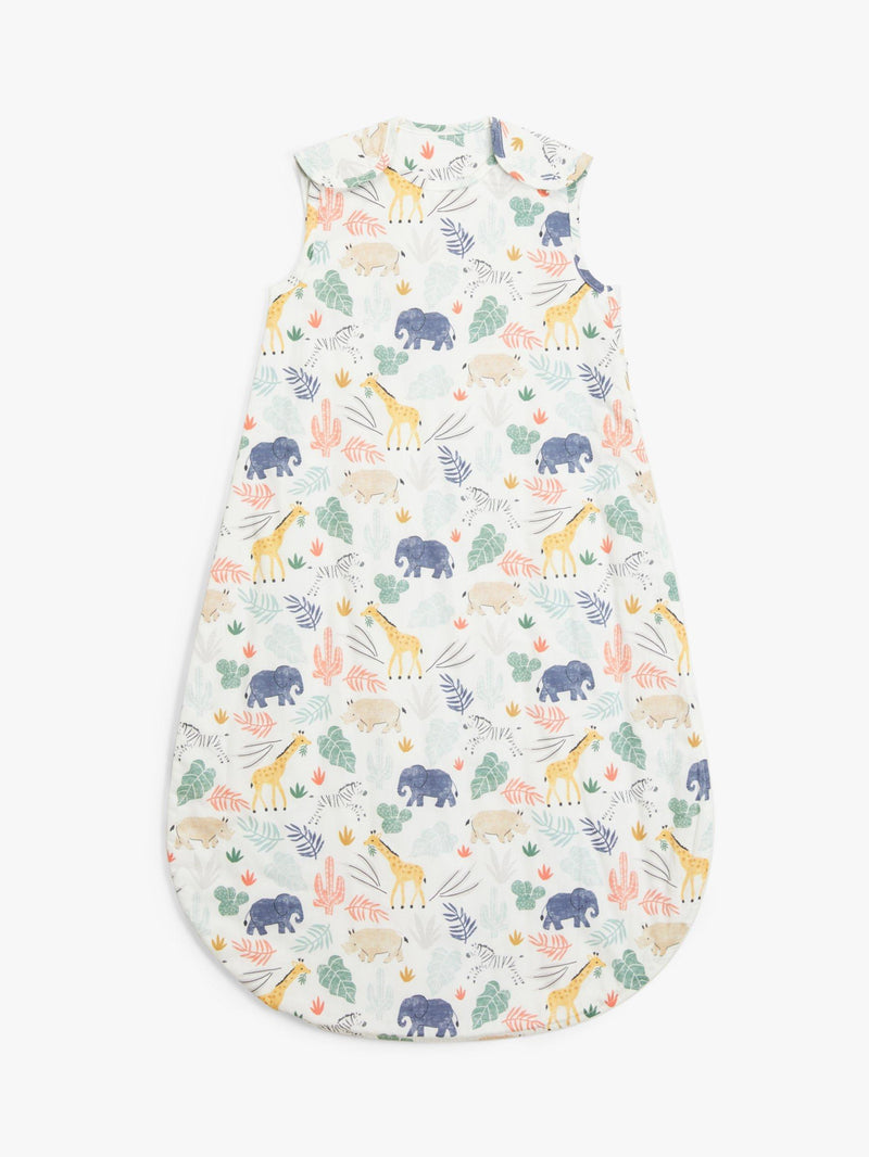 John Lewis safari print baby sleeping bag, 1 Tog, UK version