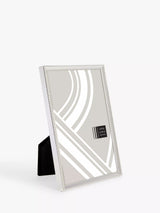John Lewis John Lewis Beaded Daya Photo Frame, Silver Plated- Buy online at McGrocer