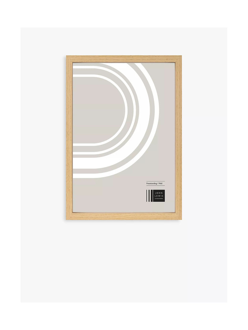 John Lewis fine oak wood poster frame A2 natural (British brand)