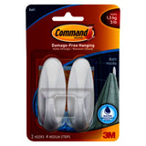 Command medium adhesive hooks - British product