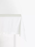 John Lewis Hem Stitch organic cotton white tablecloth 320x160cm, UK version