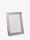 Elegance by Impressions herringbone silver plated photo frame - British product