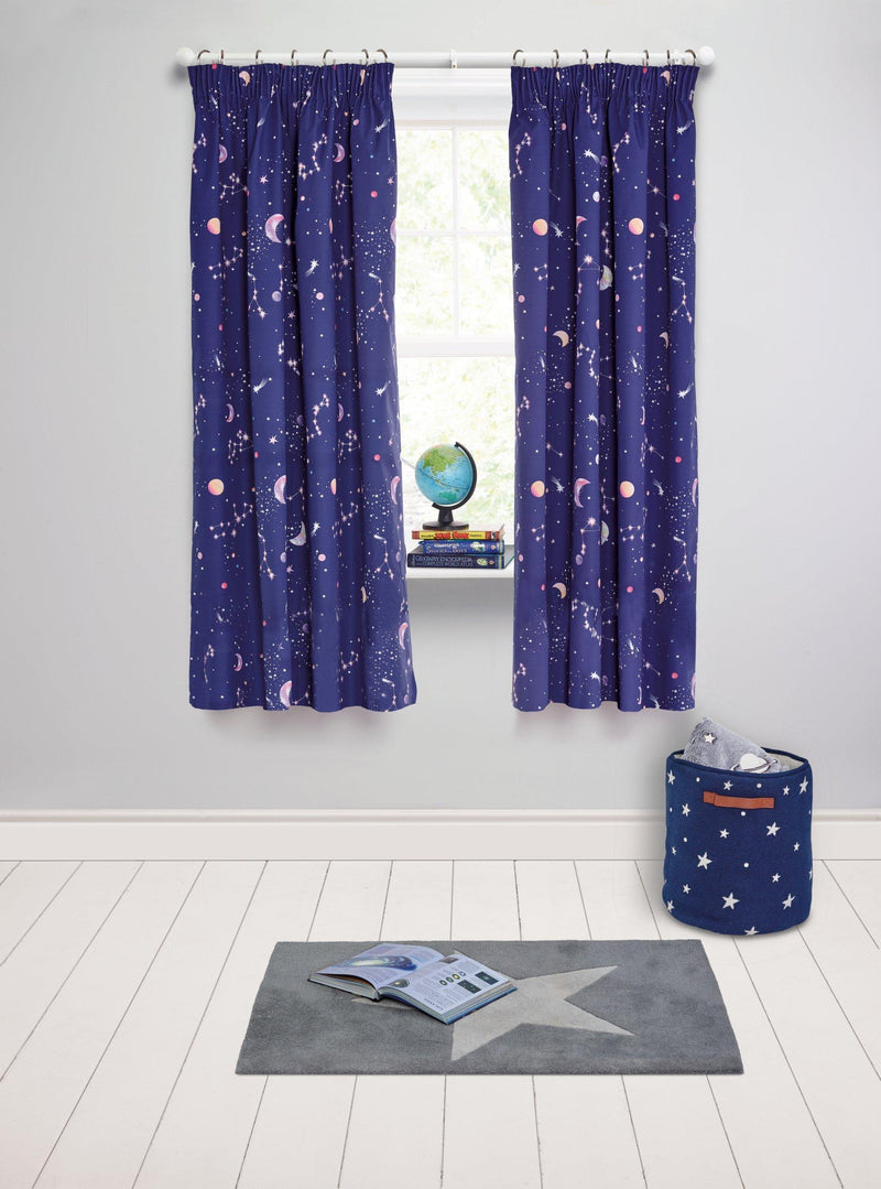 John Lewis glow in the dark curtains 117x182cm, imported from the UK