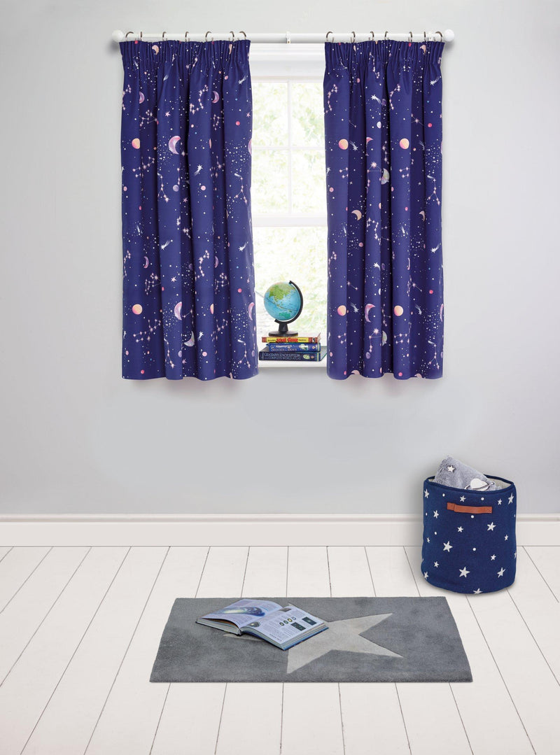 John Lewis glow in the dark curtains 117x182cm, imported from the UK
