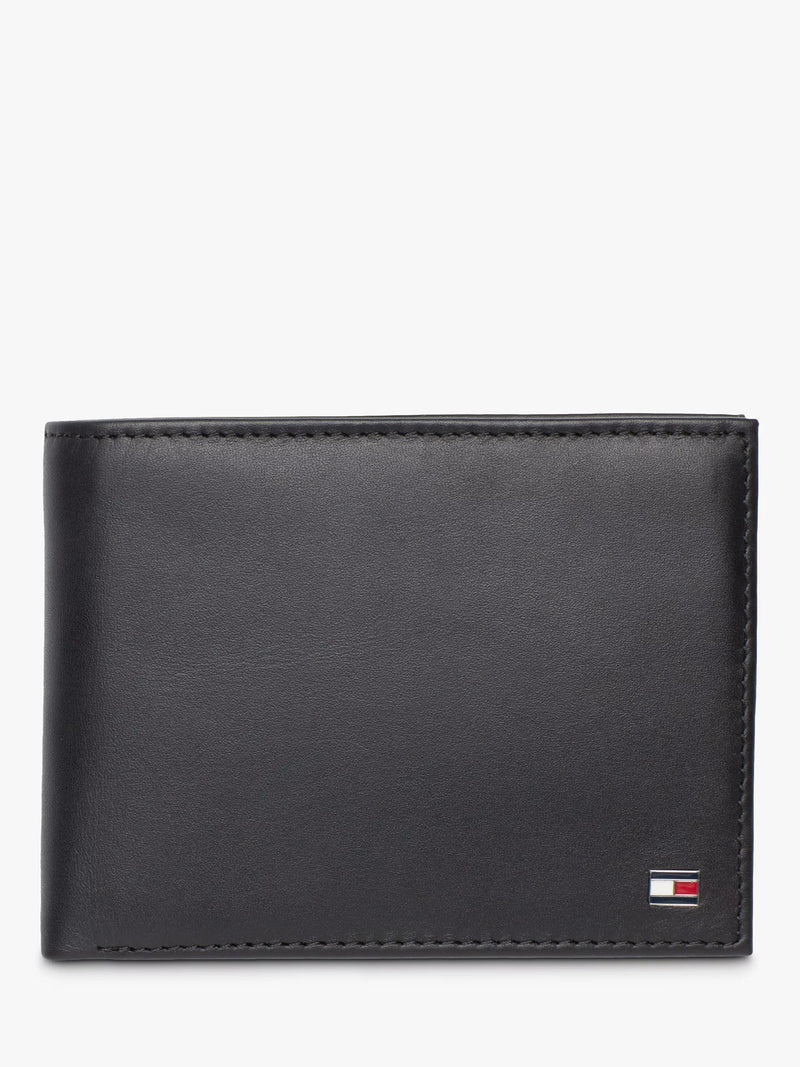 Tommy Hilfiger Eton Leather Flap Coin Wallet - British product