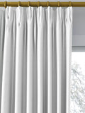 John Lewis Textured Weave Pair Blackout Lined Pencil Pleat Curtains