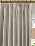 John Lewis herringbone lined pencil pleat curtains 228cm drop (British brand)