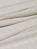 John Lewis herringbone lined pencil pleat curtains 228cm drop (British brand)