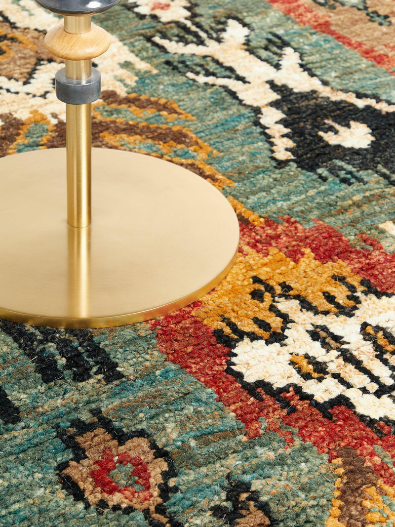 John Lewis Ikat jute hand knotted rug 240x170cm, imported from the UK