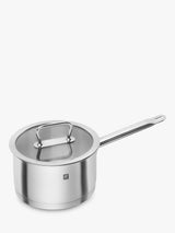 John Lewis ZWILLING Pro Stainless Steel Saucepan with Glass Lid 16cm 1.6L- Buy online at McGrocer
